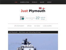 Tablet Screenshot of justplymouth.com